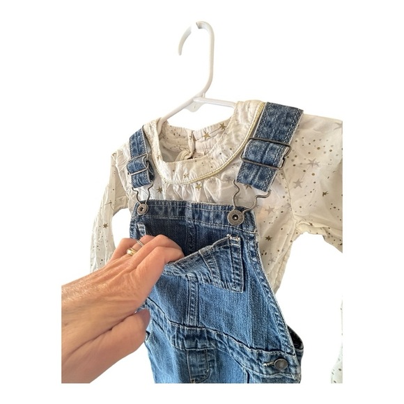 Osh Kosh B’Gosh 3T Constellation LSS w Multipocket Overalls, Eclnt Cndtn. - Picture 2 of 13
